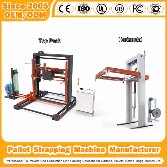 Machine d'emballage automatique de capot d'étirement pour l'industrie de l'emballage de carton de papier ondulé de carton de palette