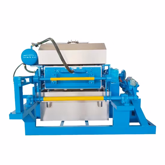 Machine de plateau d'oeufs pâte à papier automatique formant le plateau d'oeufs faisant la machine pour le carton