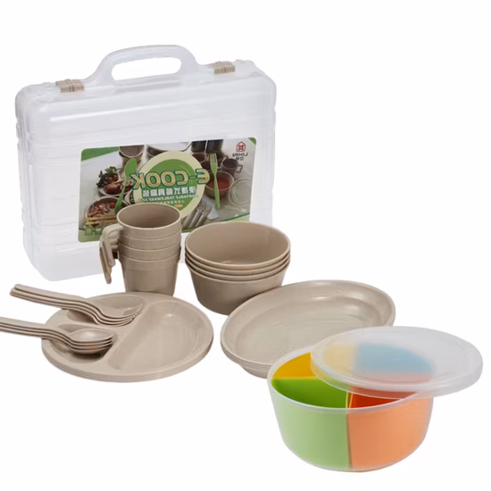 Grille Disque Jetable Vaisselle Jetable Pâte Compostable Dégradable Moulage Pâte De Bagasse Pâte De Bambou 9 Pouces 3 Bl23145
