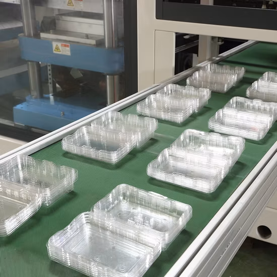 Entièrement automatique Doner Kebab Take Away Lunch Box Forming Making Machine Ligne de production avec certification CE et ISO